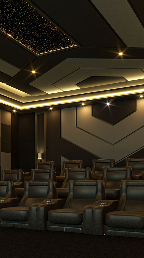 Home Theaters Acoustics & Design